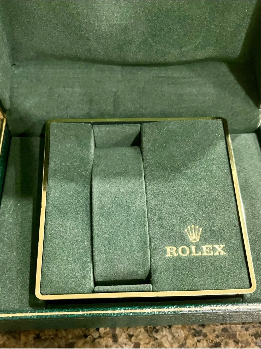 Rolex Bufkor vintage watch box and outer box
